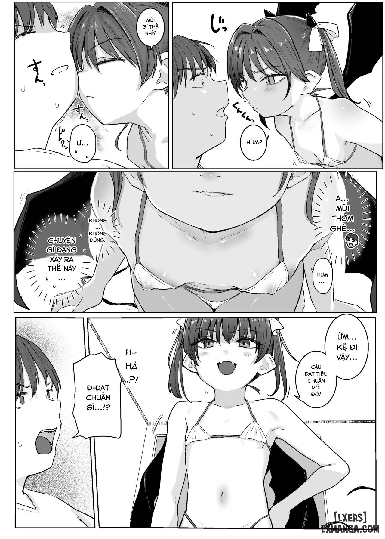 HentaiVN.net - Ảnh 9 - Akuma o Chinpo de Yattsukero!! - ...