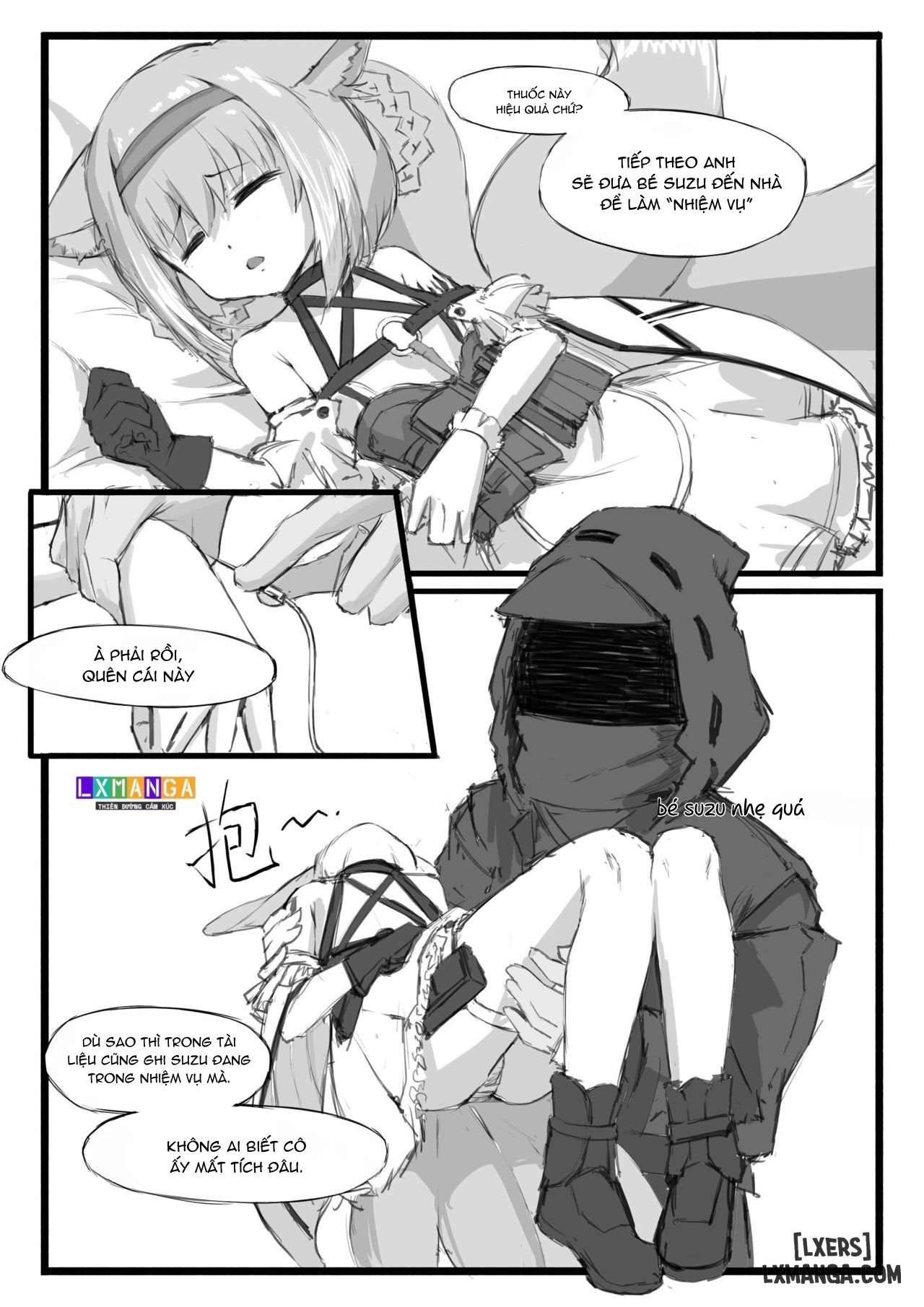 HentaiVN.net - Ảnh 9 - Suzuran's Solo Mission - Oneshot