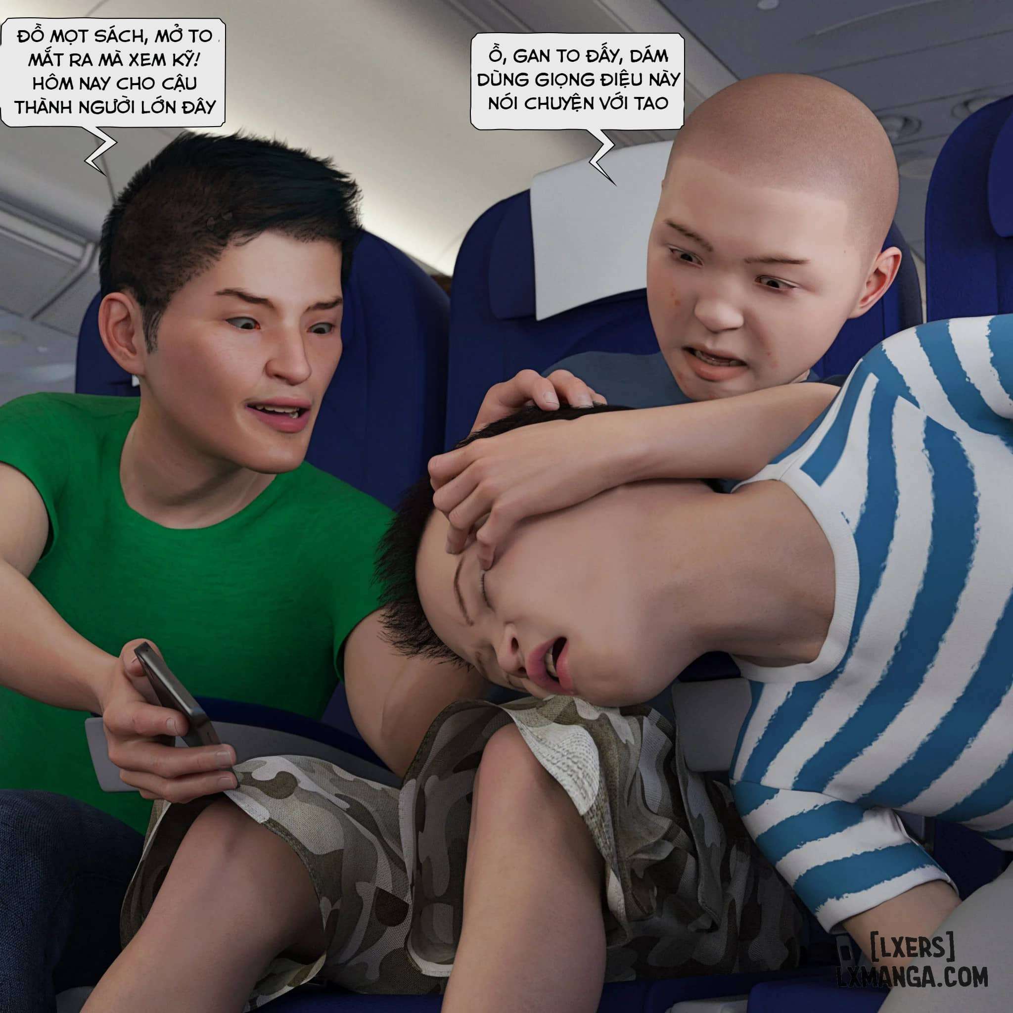 HentaiVN.net - Ảnh 10 - Tiếp Viên Hàng Không - Chap 1