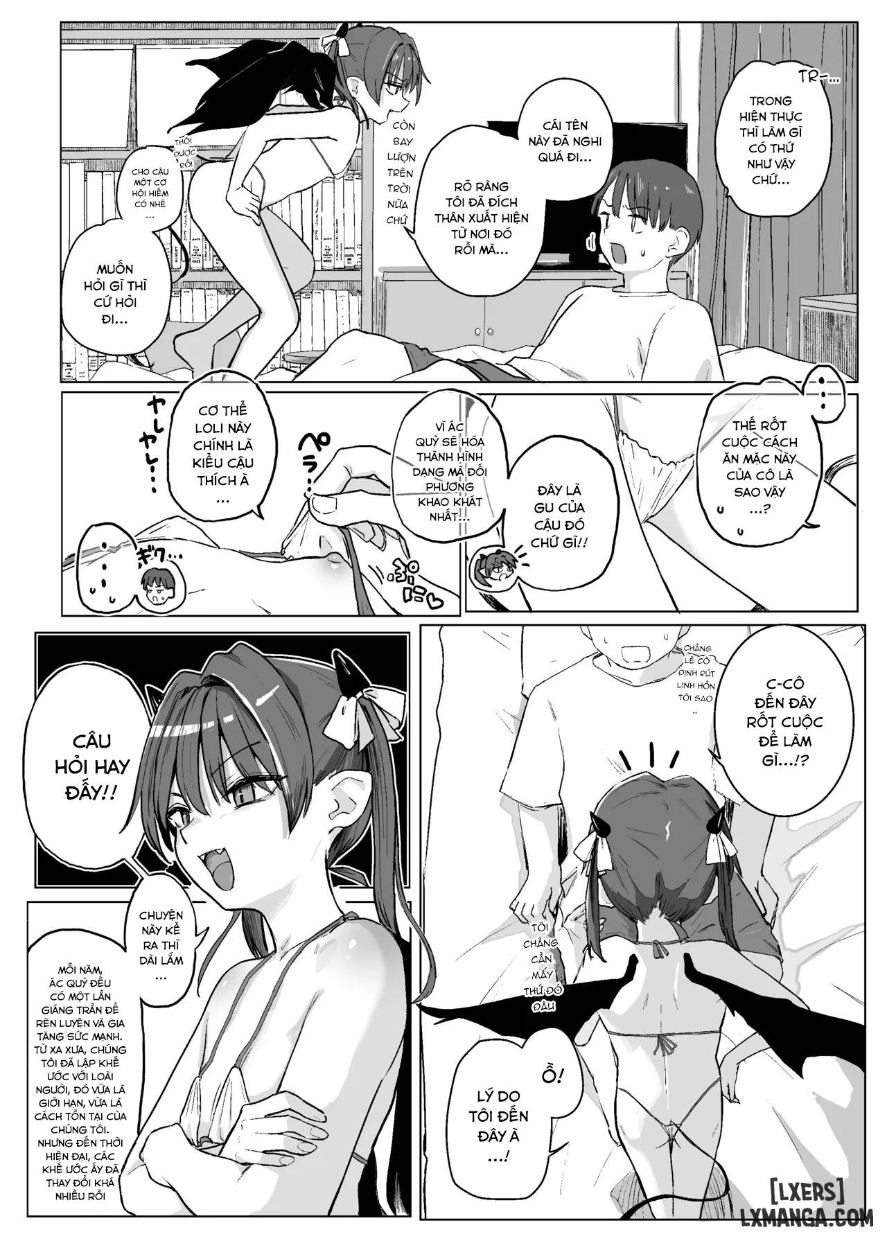 HentaiVN.net - Ảnh 11 - Akuma o Chinpo de Yattsukero!! - ...