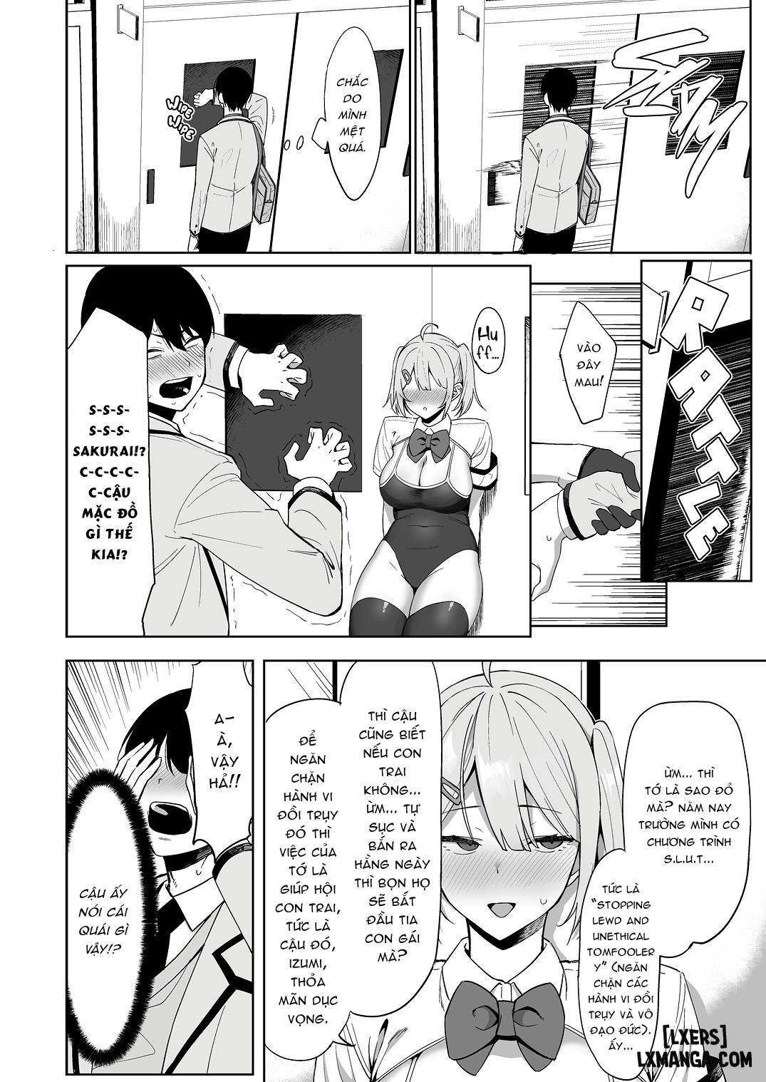 HentaiVN.net - Ảnh 12 - The Hall Monitor on S.L.U.T. Duty - vol1