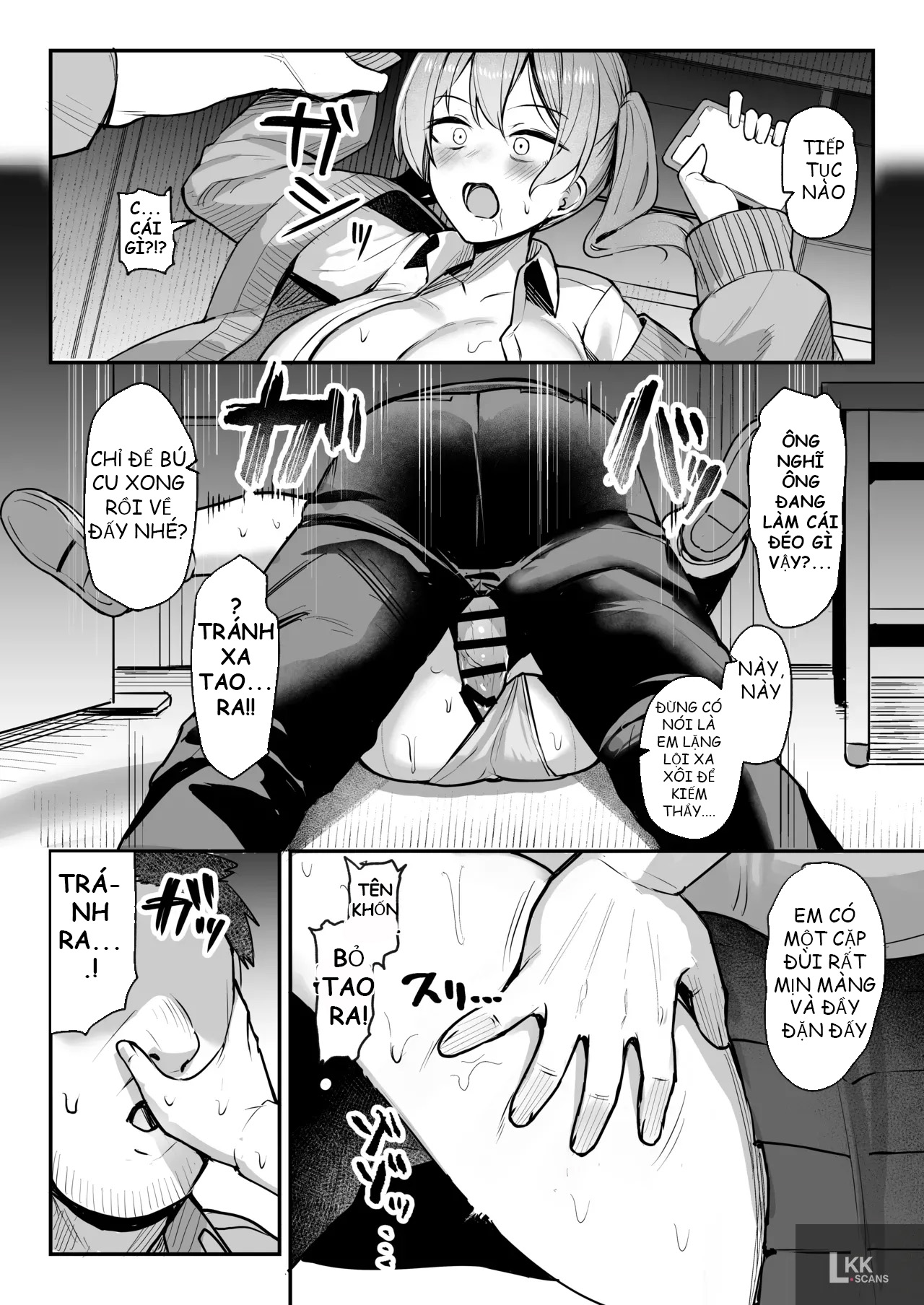 HentaiVN.net - Ảnh 13 - Trừng Trị Con Nhóc Láo Xược - Chap 1