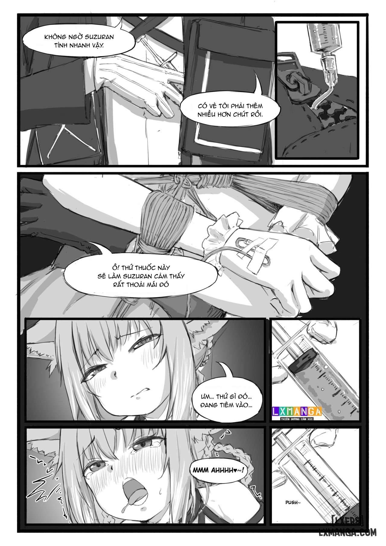 HentaiVN.net - Ảnh 12 - Suzuran's Solo Mission - Oneshot