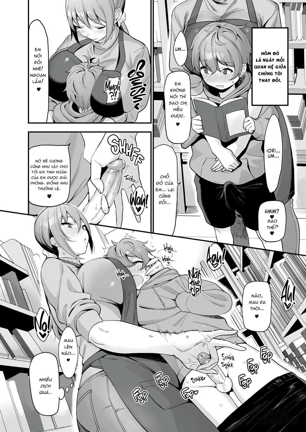 HentaiVN.net - Ảnh 12 - With The Lady From The Used Book Shop - ...