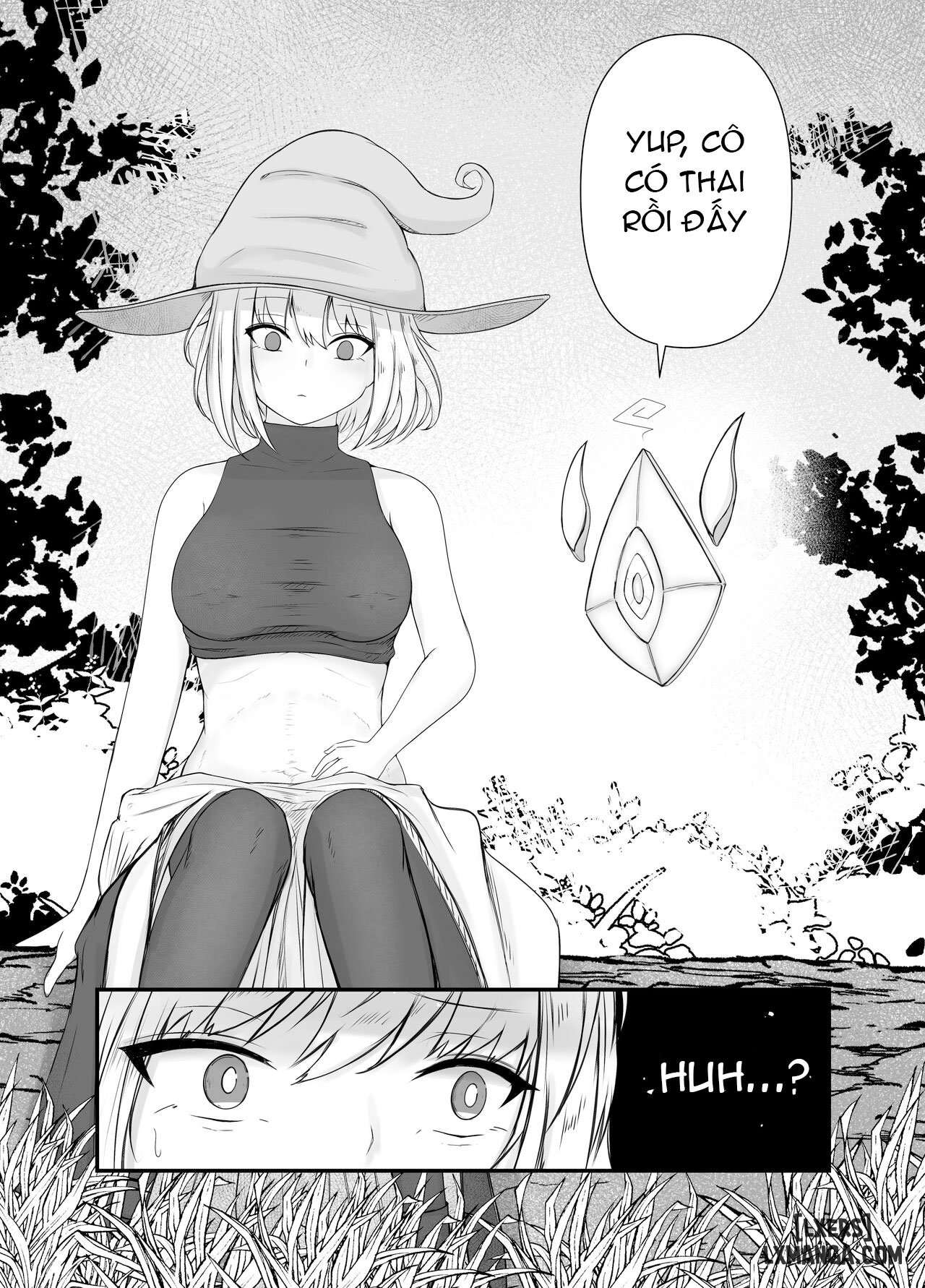HentaiVN.net - Ảnh 15 - Onna Mahoutsukai-san Mushikan Hanashi 2 - Chap 1