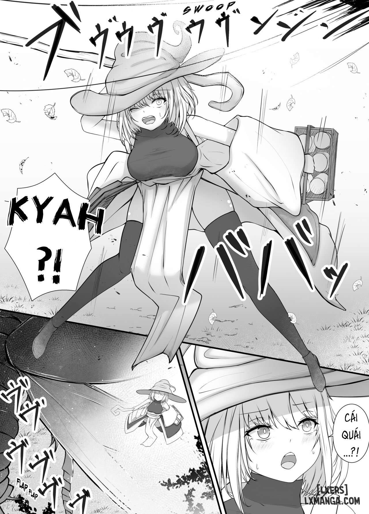 HentaiVN.net - Ảnh 16 - Onna Mahoutsukai-san Mushikan Hanashi - Chap 1