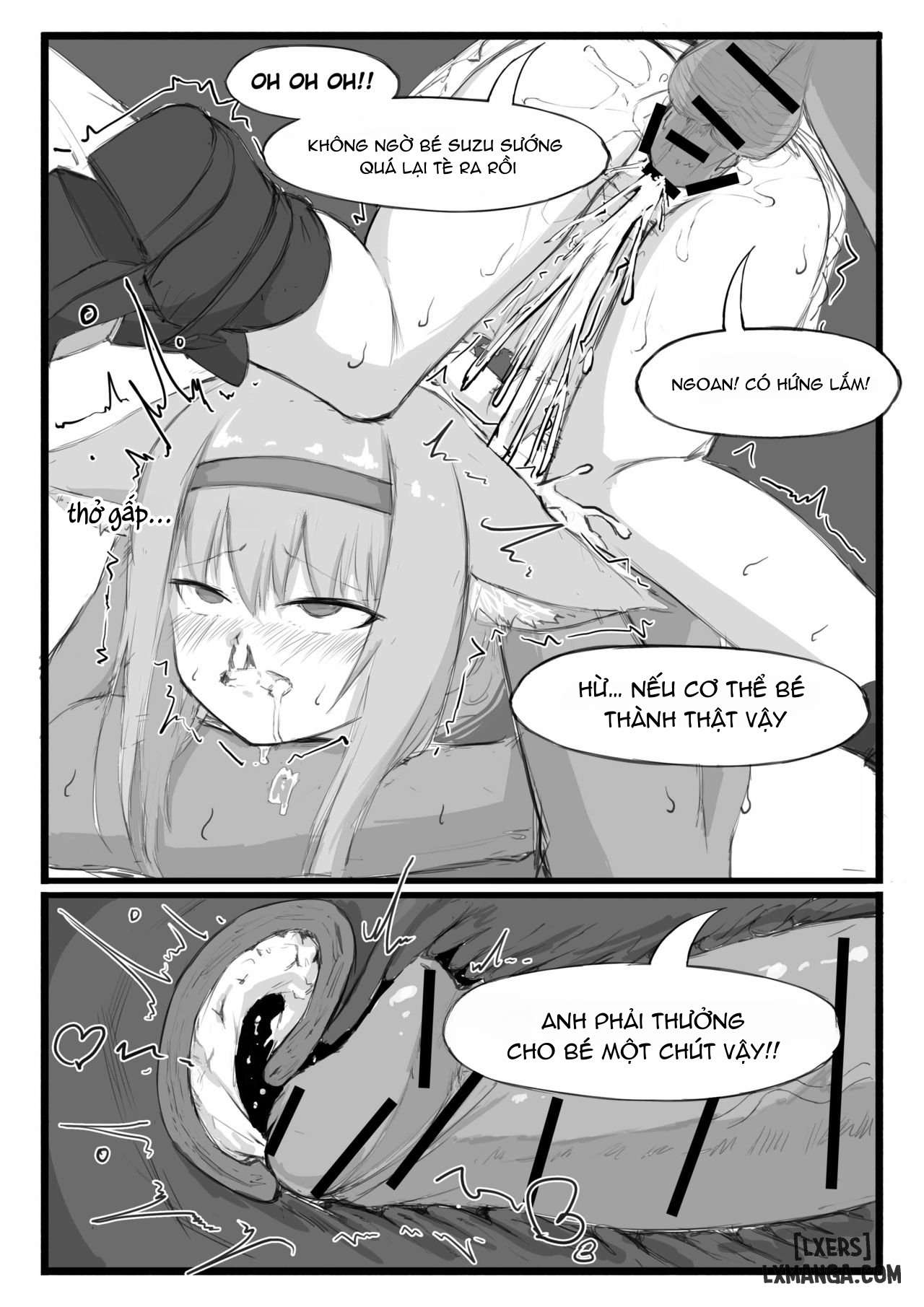 HentaiVN.net - Ảnh 16 - Suzuran's Solo Mission - Oneshot