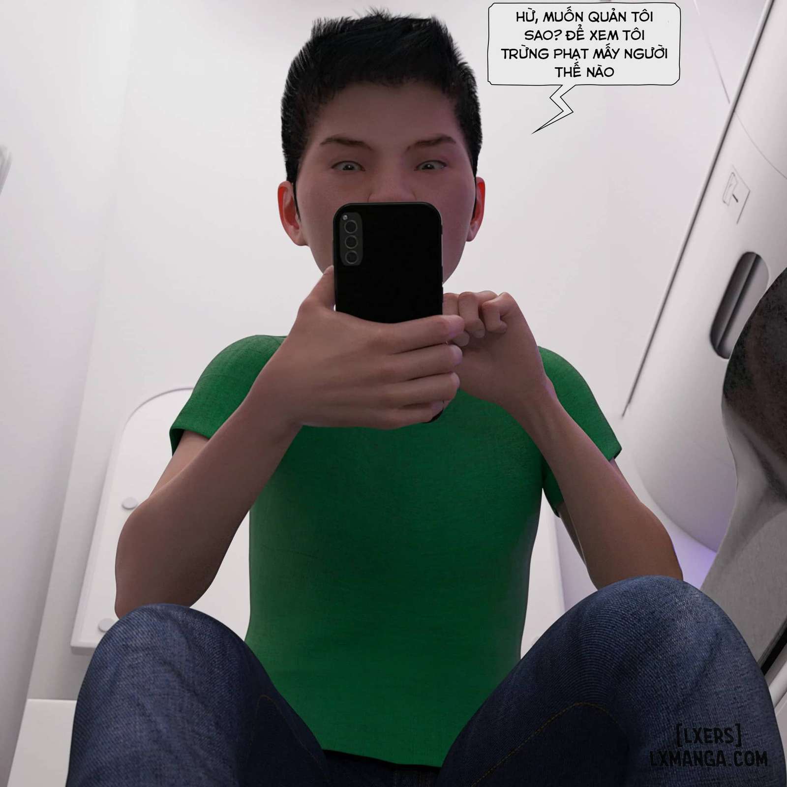 HentaiVN.net - Ảnh 15 - Tiếp Viên Hàng Không - Chap 1