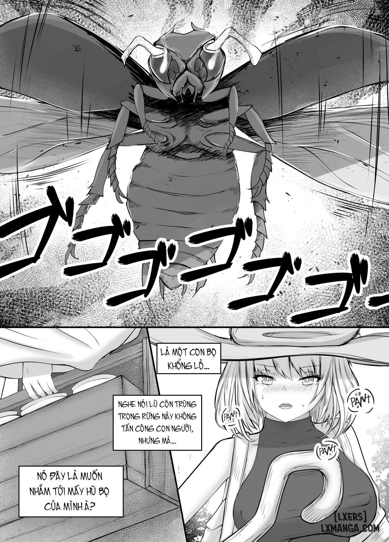 HentaiVN.net - Ảnh 17 - Onna Mahoutsukai-san Mushikan Hanashi - Chap 1