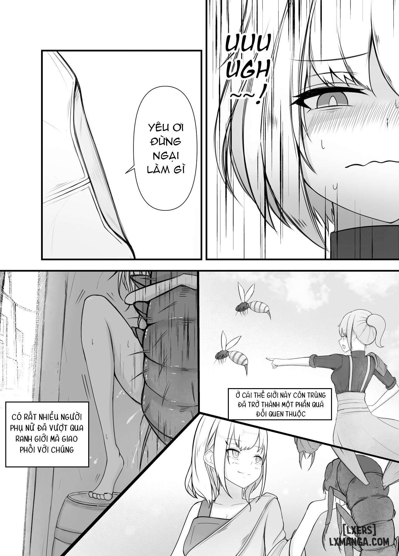 HentaiVN.net - Ảnh 18 - Onna Mahoutsukai-san Mushikan Hanashi 2 - Chap 1
