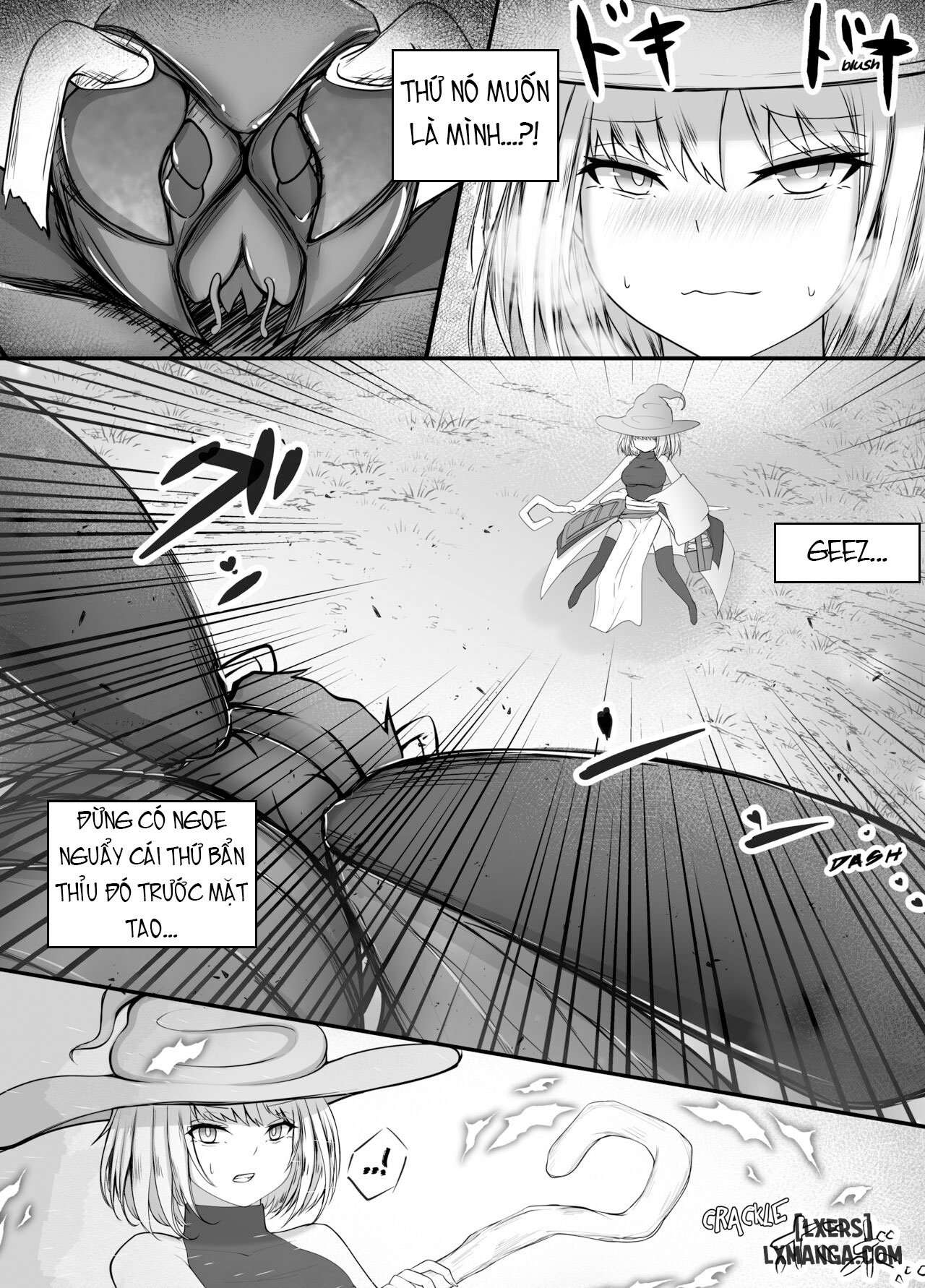 HentaiVN.net - Ảnh 19 - Onna Mahoutsukai-san Mushikan Hanashi - Chap 1