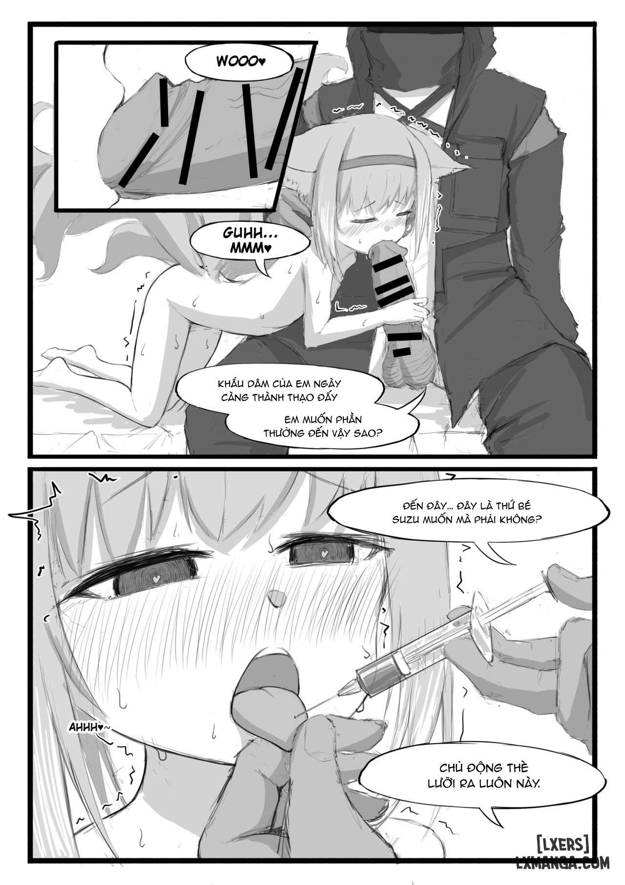 HentaiVN.net - Ảnh 19 - Suzuran's Solo Mission - Oneshot