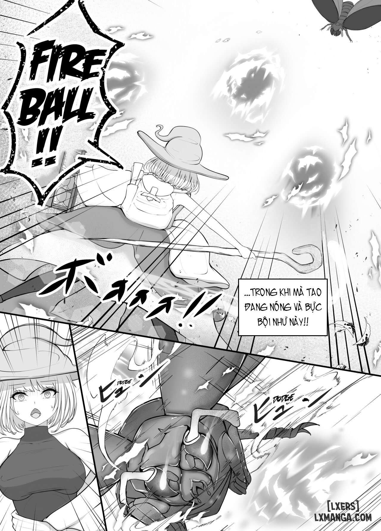HentaiVN.net - Ảnh 20 - Onna Mahoutsukai-san Mushikan Hanashi - Chap 1