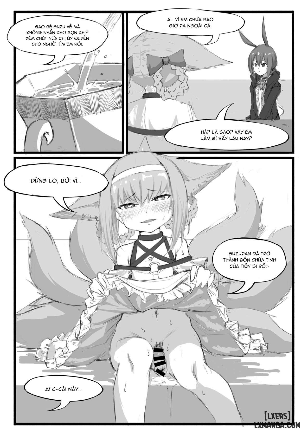 HentaiVN.net - Ảnh 22 - Suzuran's Solo Mission - Oneshot