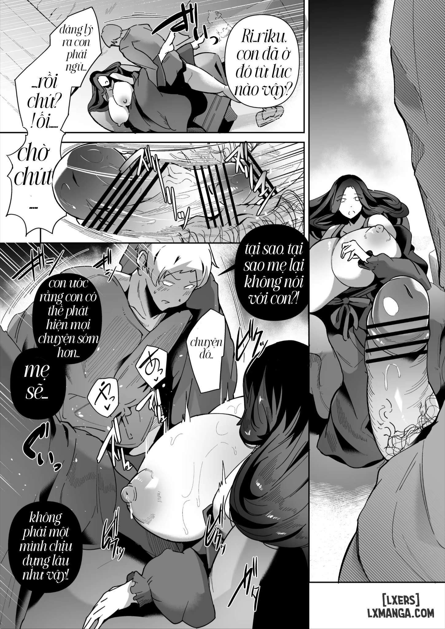 HentaiVN.net - Ảnh 23 - Người mẹ elf xinh đẹp của tôi - Chap 1
