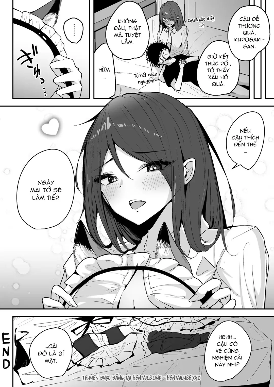 HentaiVN.net - Ảnh 25 - Kurosaki-san, bạn tình yếu đuối - Chap 1