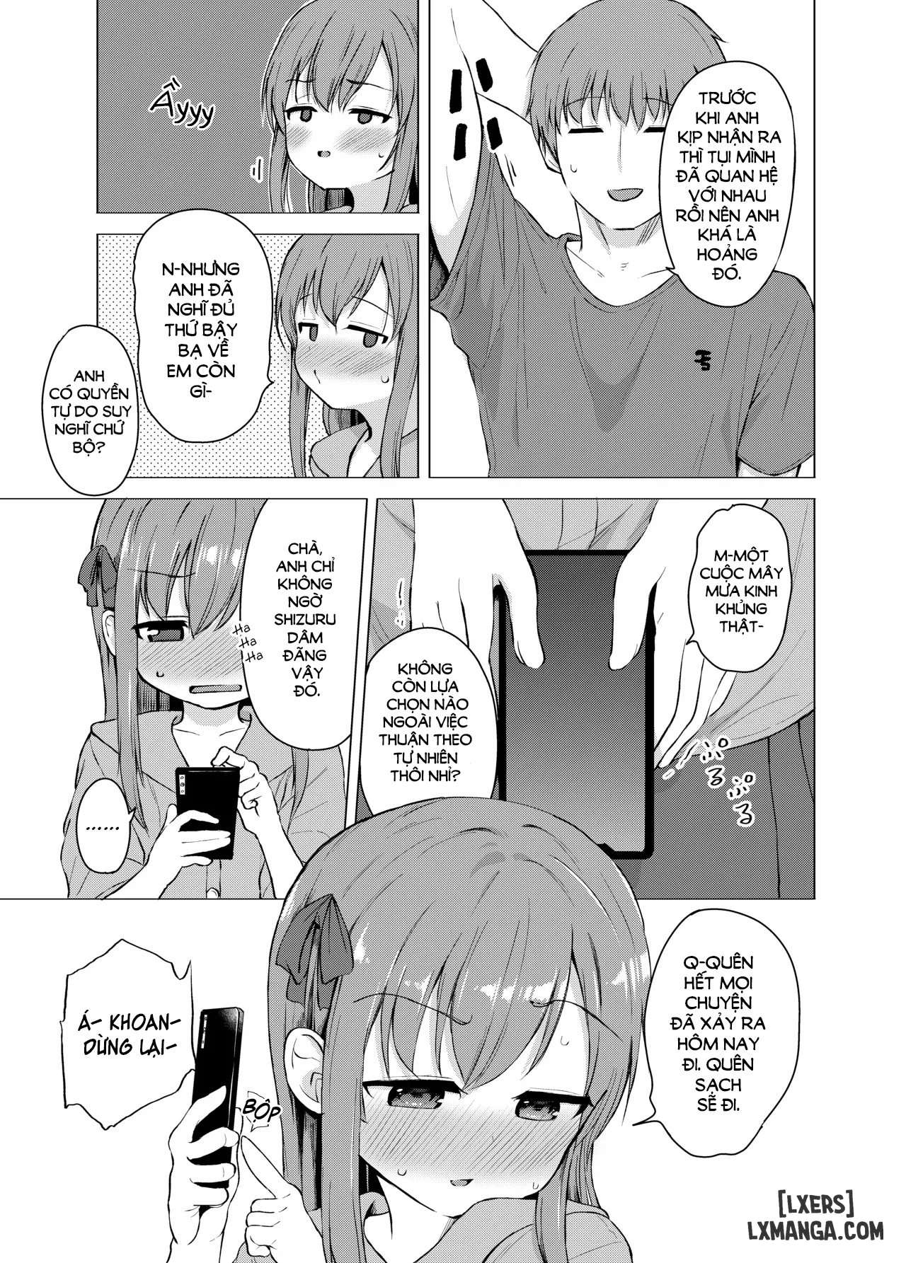 HentaiVN.net - Ảnh 24 - Ứng dụng thôi miên cô em gái nhỏ - Chap 1