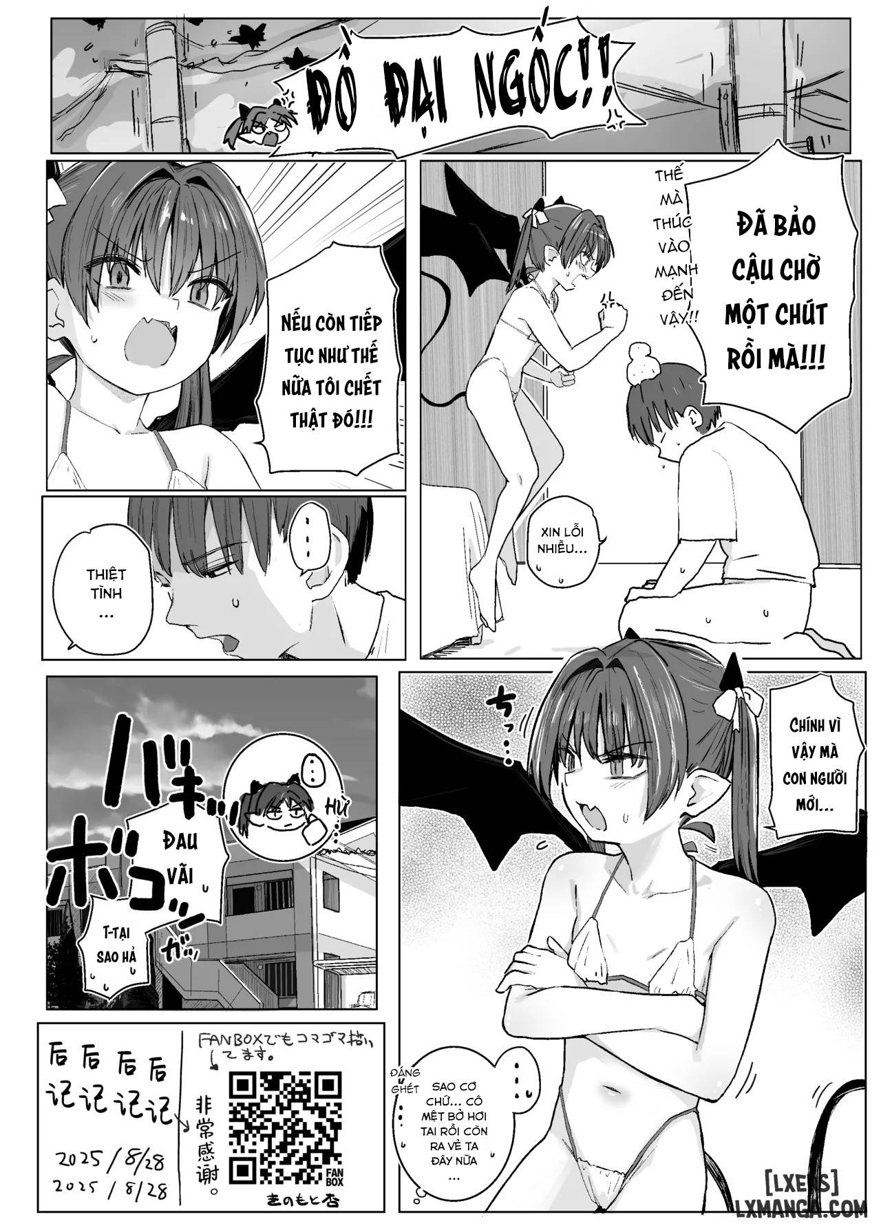 HentaiVN.net - Ảnh 29 - Akuma o Chinpo de Yattsukero!! - ...