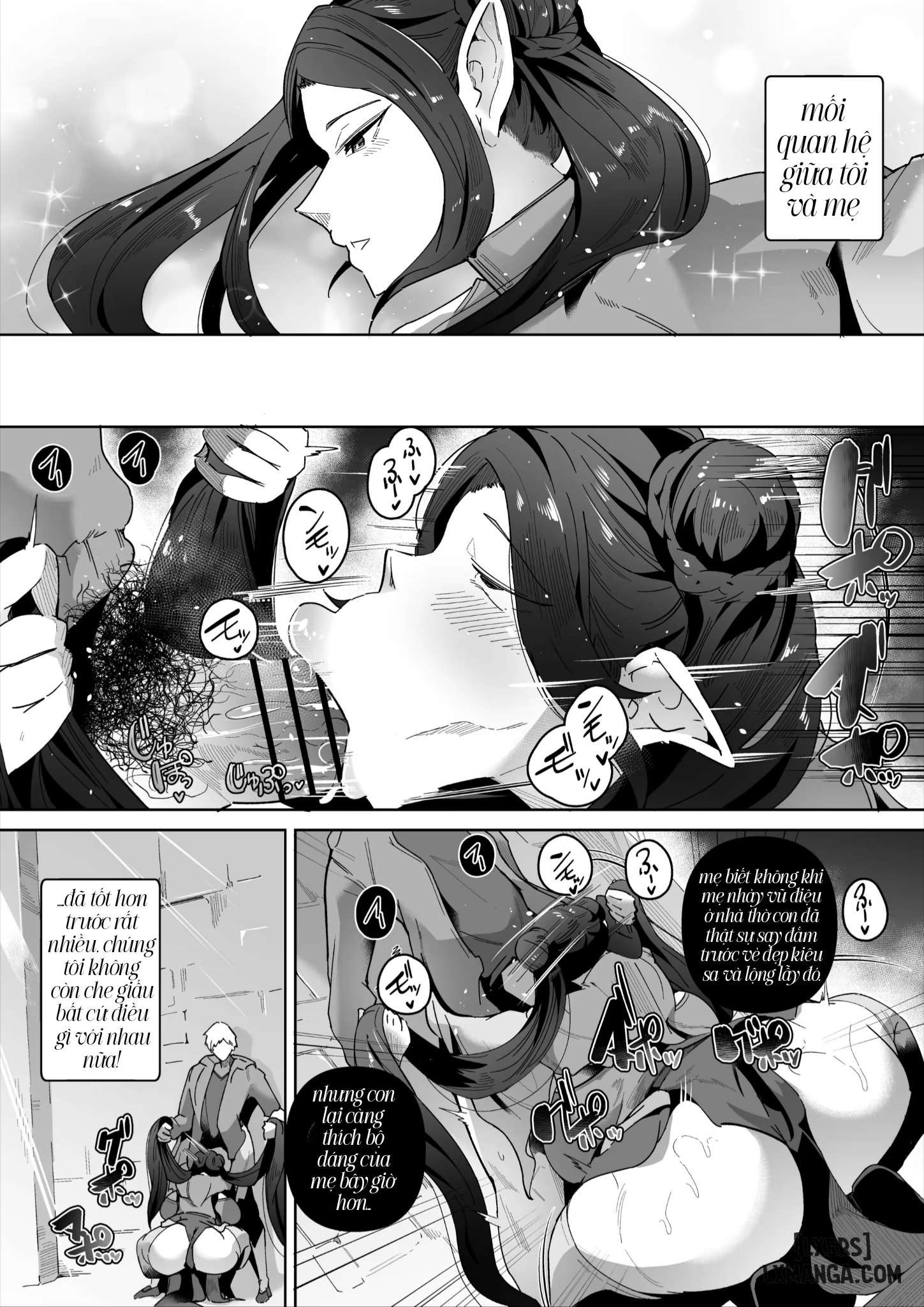 HentaiVN.net - Ảnh 29 - Người mẹ elf xinh đẹp của tôi - Chap 1
