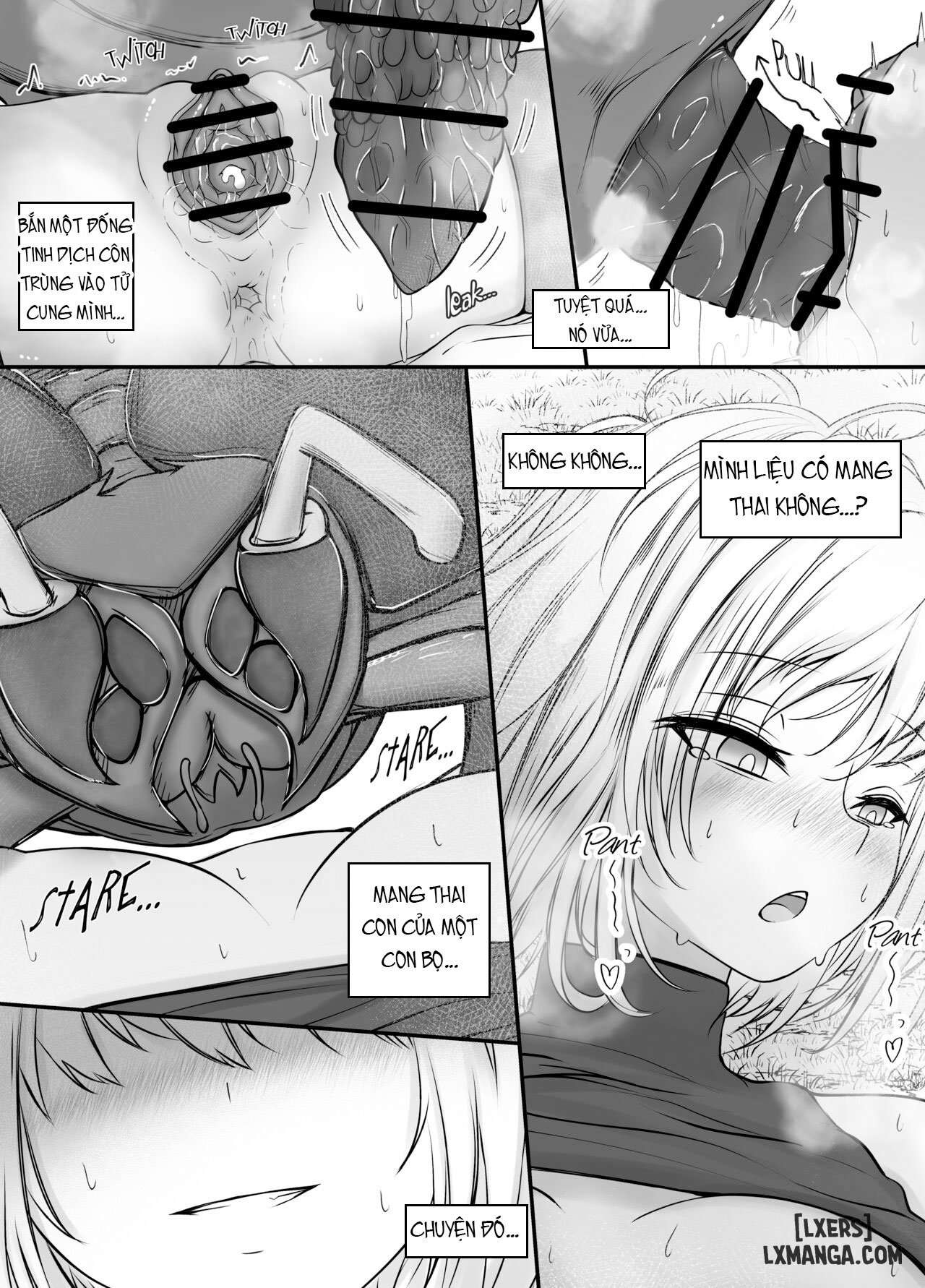 HentaiVN.net - Ảnh 29 - Onna Mahoutsukai-san Mushikan Hanashi - Chap 1