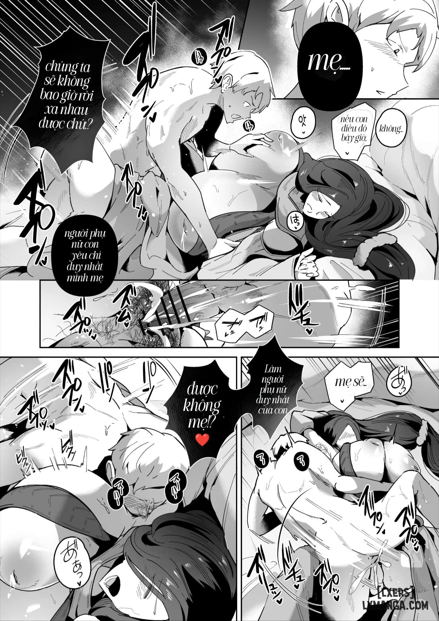 HentaiVN.net - Ảnh 41 - Người mẹ elf xinh đẹp của tôi - Chap 1