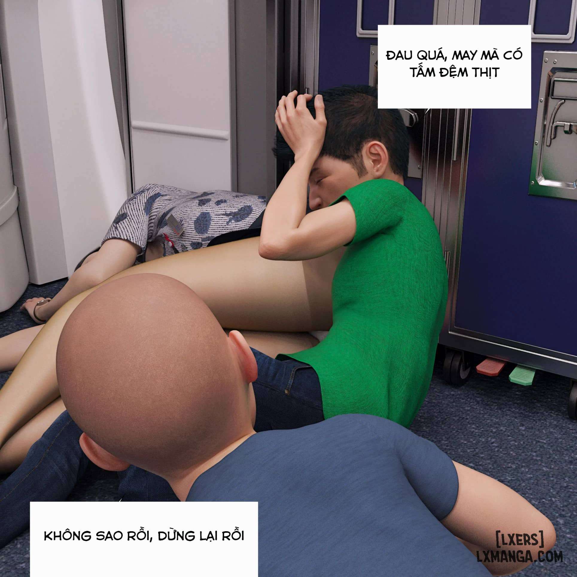 HentaiVN.net - Ảnh 44 - Tiếp Viên Hàng Không - Chap 1