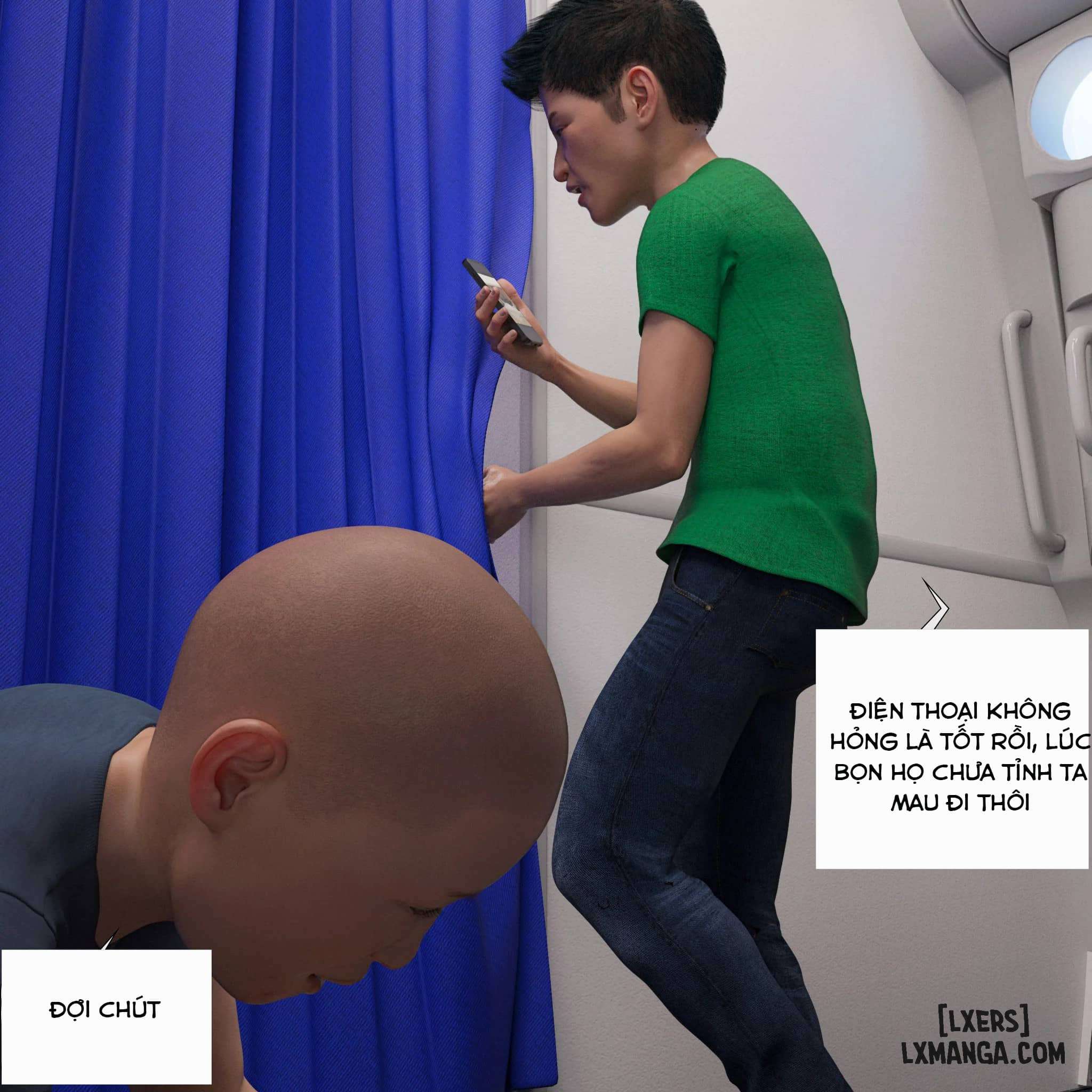 HentaiVN.net - Ảnh 46 - Tiếp Viên Hàng Không - Chap 1