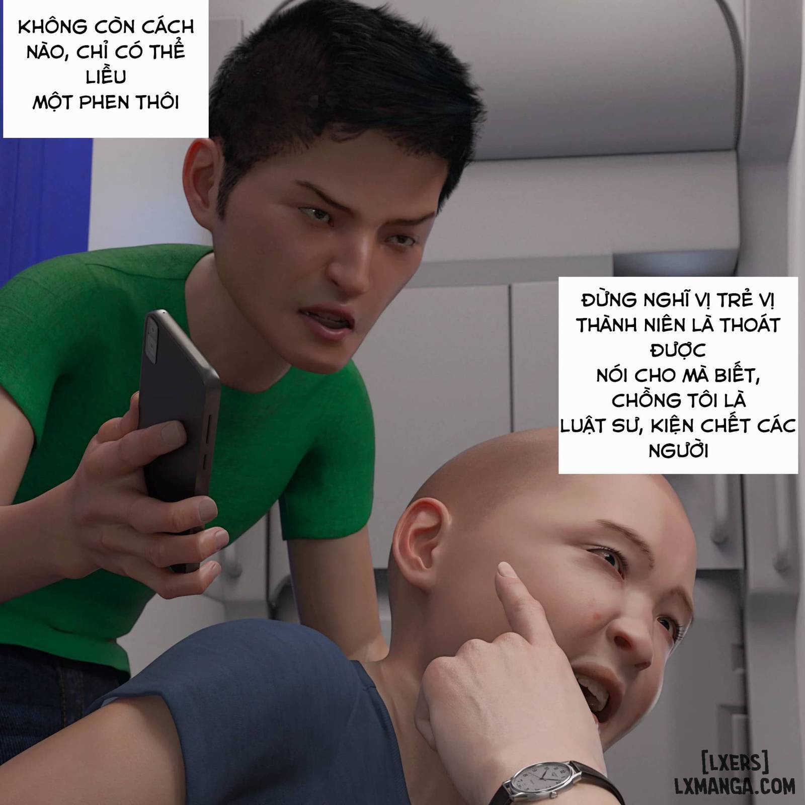 HentaiVN.net - Ảnh 53 - Tiếp Viên Hàng Không - Chap 1