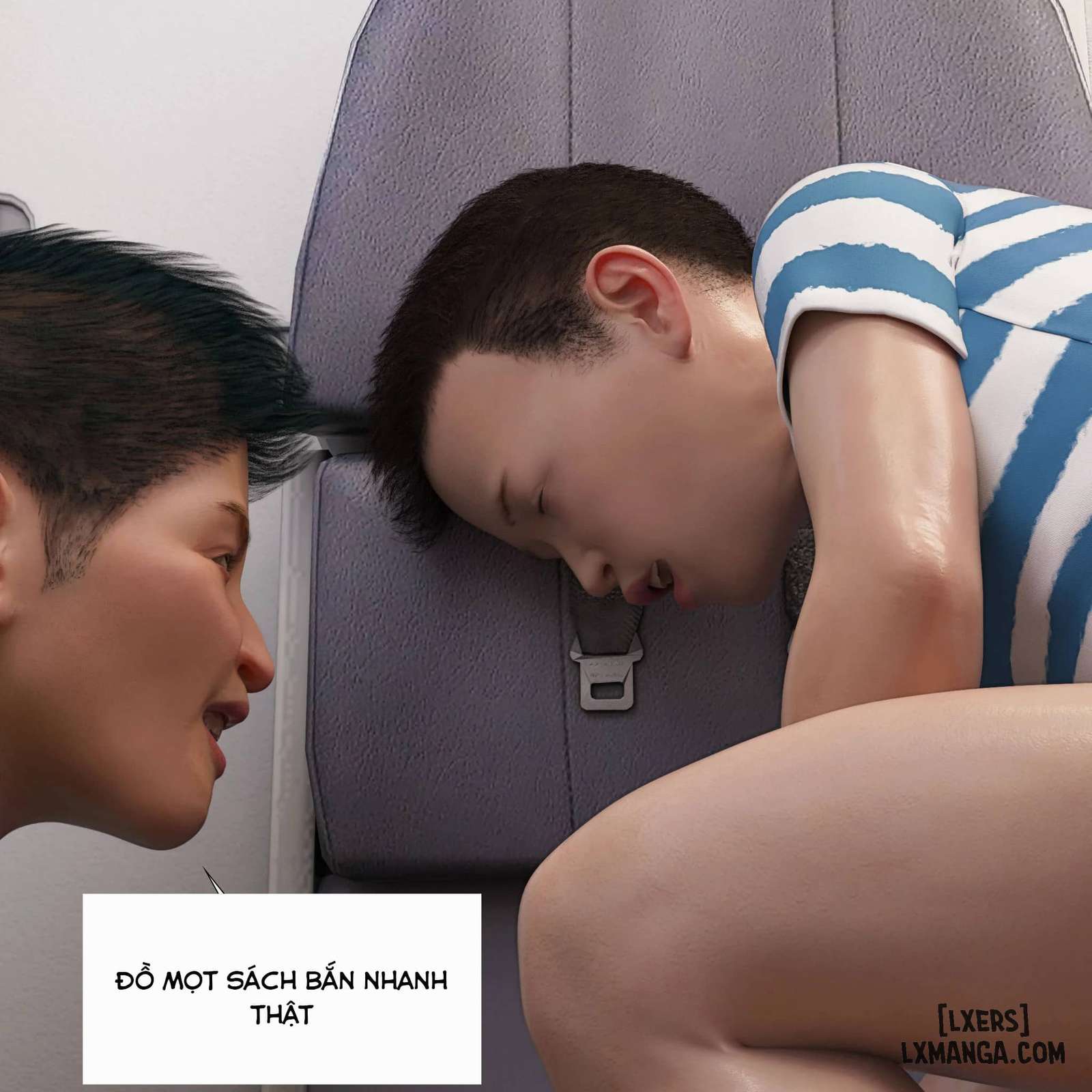 HentaiVN.net - Ảnh 75 - Tiếp Viên Hàng Không - Chap 1