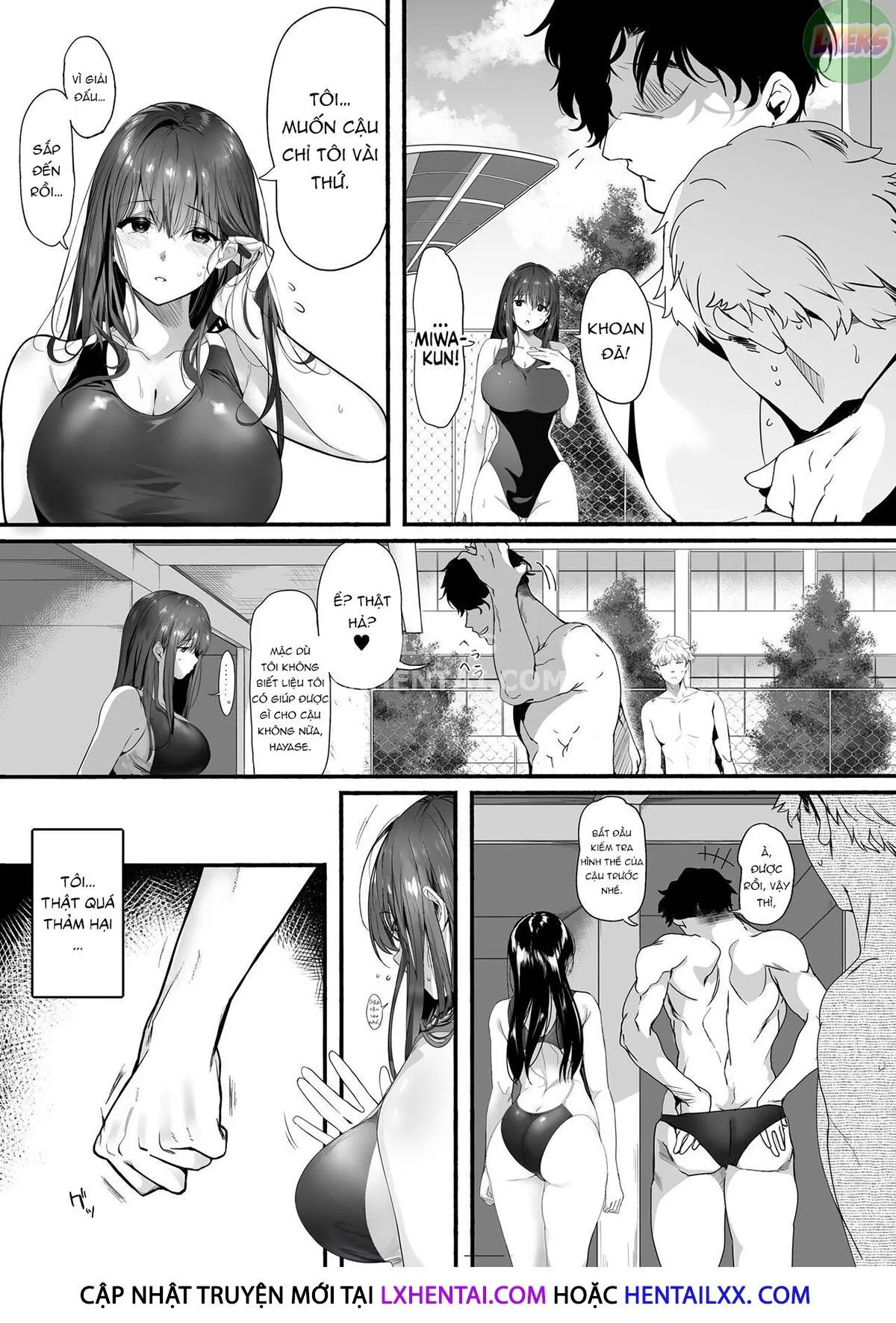 HentaiVN.net - Ảnh 9 - The Whole Story Of My Neat Childhood Friend In The Swimming Club Being Toyed With By A Dumbass - Oneshot