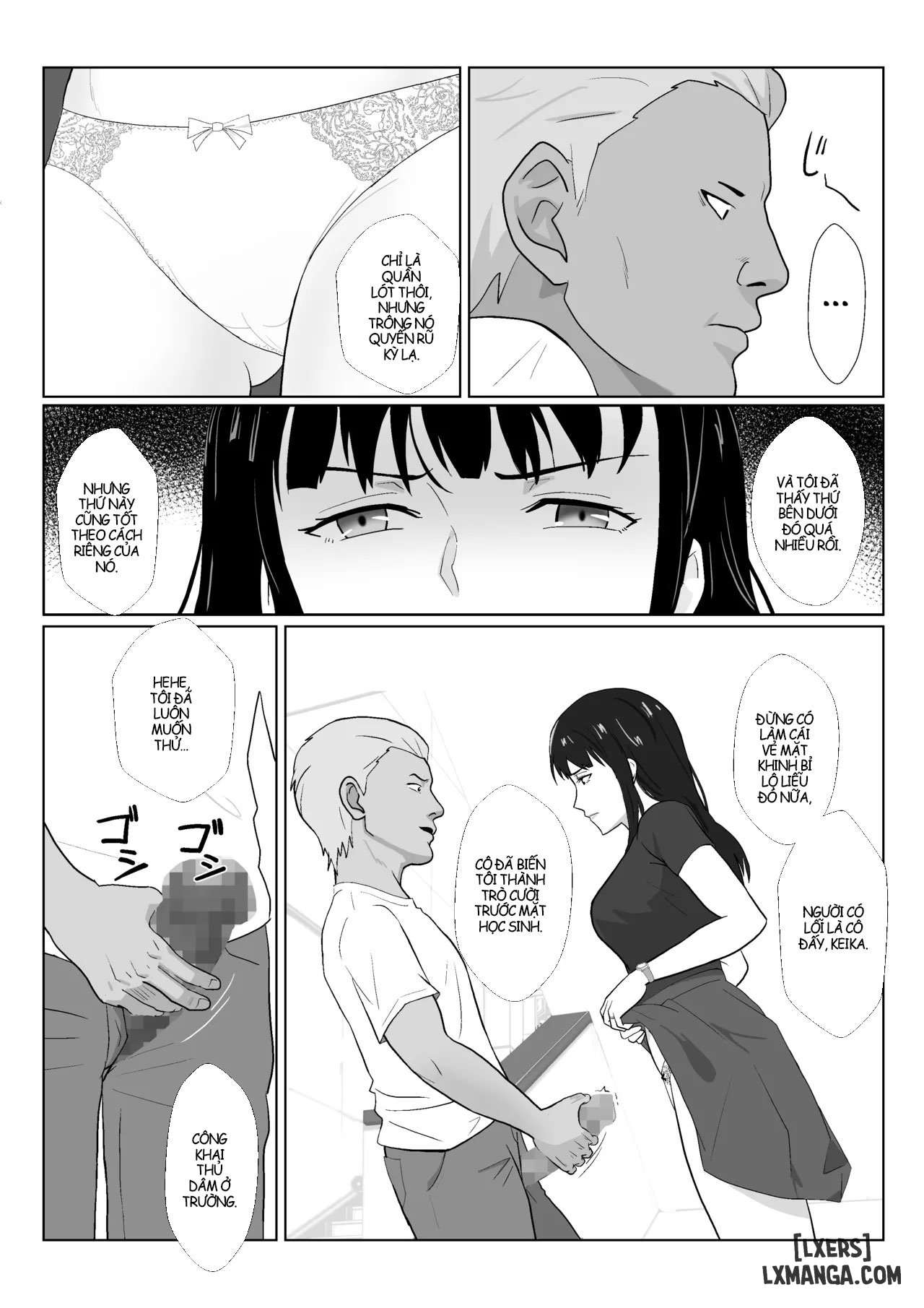 HentaiVN.net - Ảnh 11 - Himuro Keika wa DQN Kyoushi ni Wakaraserareru! 3 - Chap 1