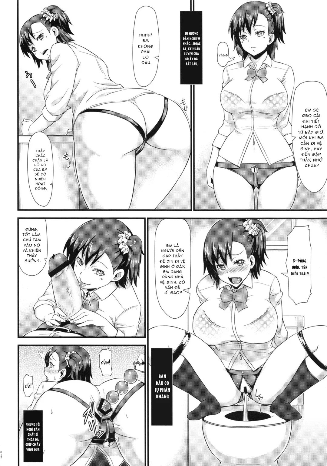 HentaiVN.net - Ảnh 11 - Kankin Choukyou Anal Bitch - Chap 1