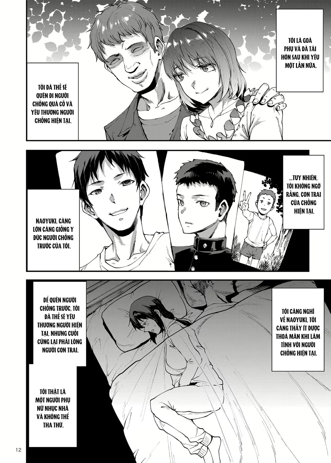 HentaiVN.net - Ảnh 12 - Married Woman Miyoko ~Evening of Lust~ - Chap 1