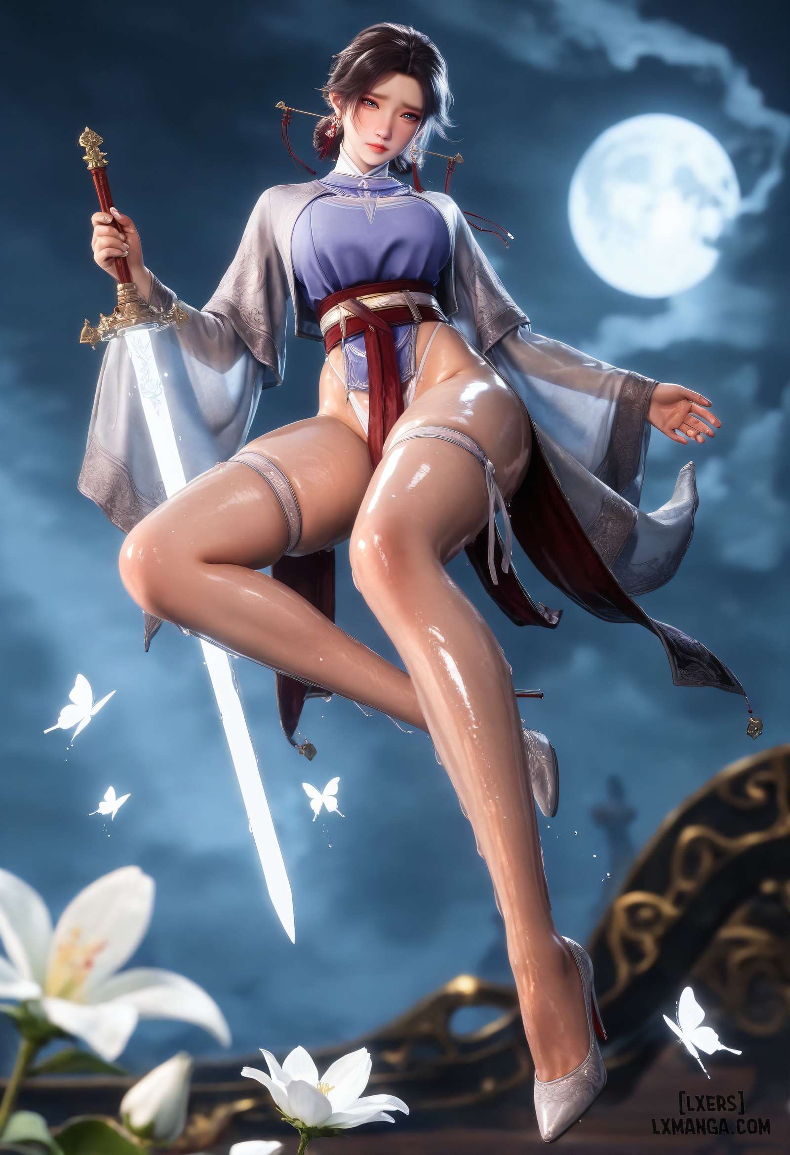 HentaiVN.net - Ảnh 110 - Mục Thần Ký [AI Generated] - 1_oneshot
