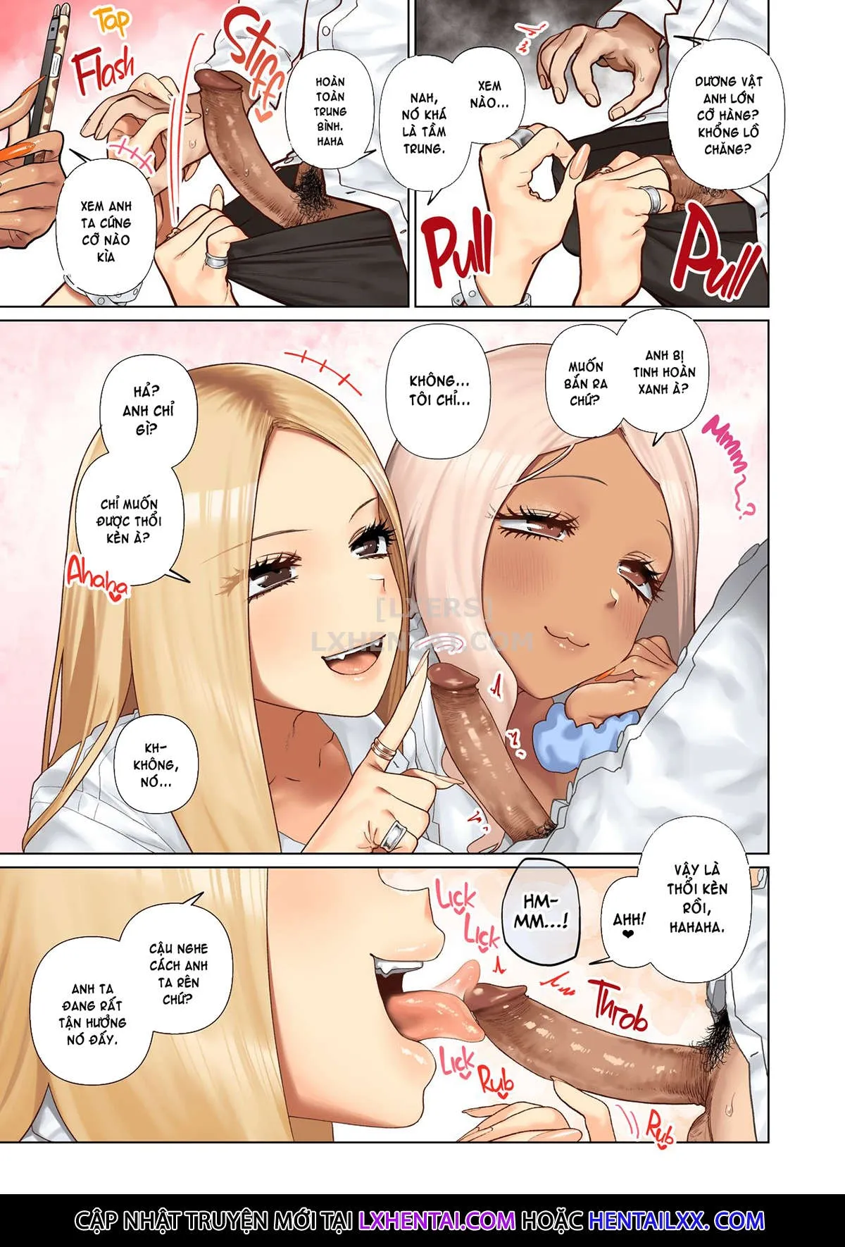 HentaiVN.net - Ảnh 12 - Gyaru Harem Invasion - 1_oneshot