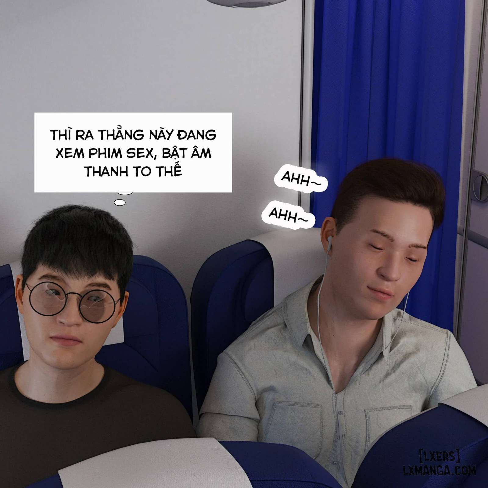HentaiVN.net - Ảnh 115 - Tiếp Viên Hàng Không - Chap 1