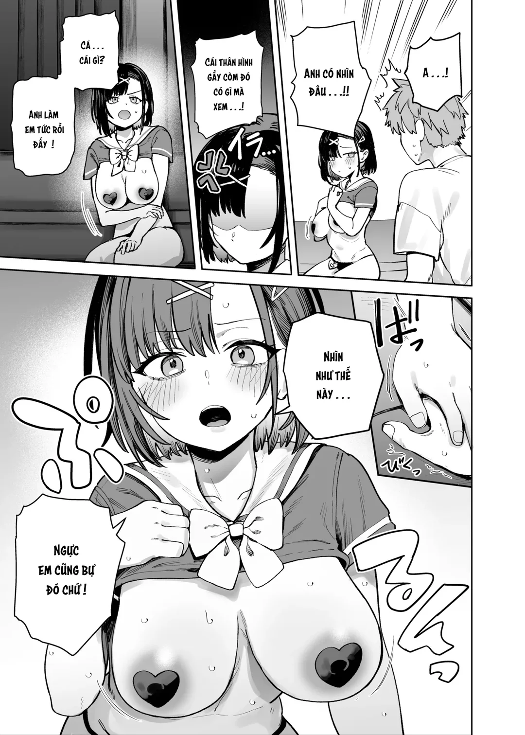 HentaiVN.net - Ảnh 13 - Mò tới lễ hội trường em gái - Oneshot