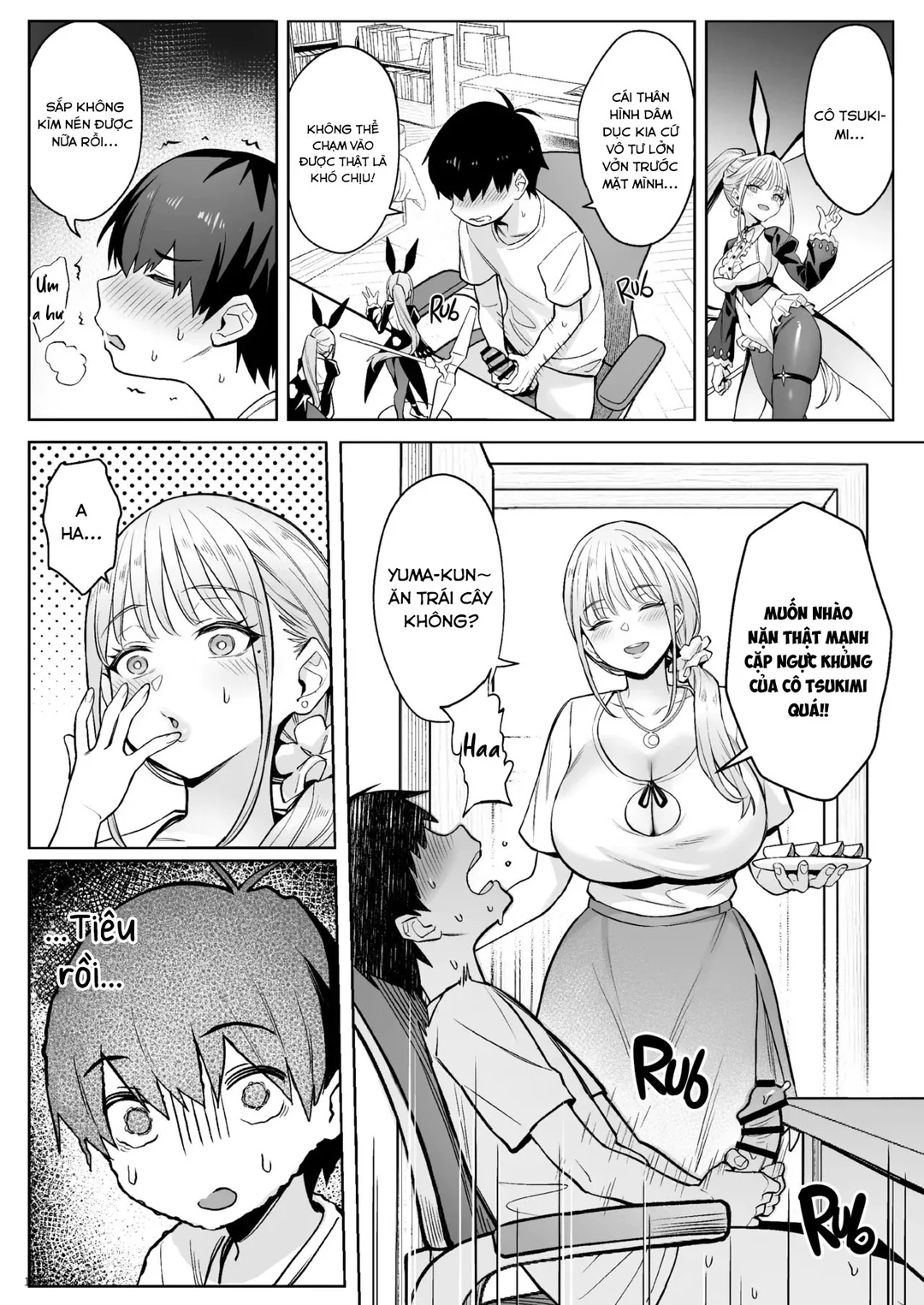 HentaiVN.net - Ảnh 13 - Former Magical Girl’s Family Story: Tsuki - ...