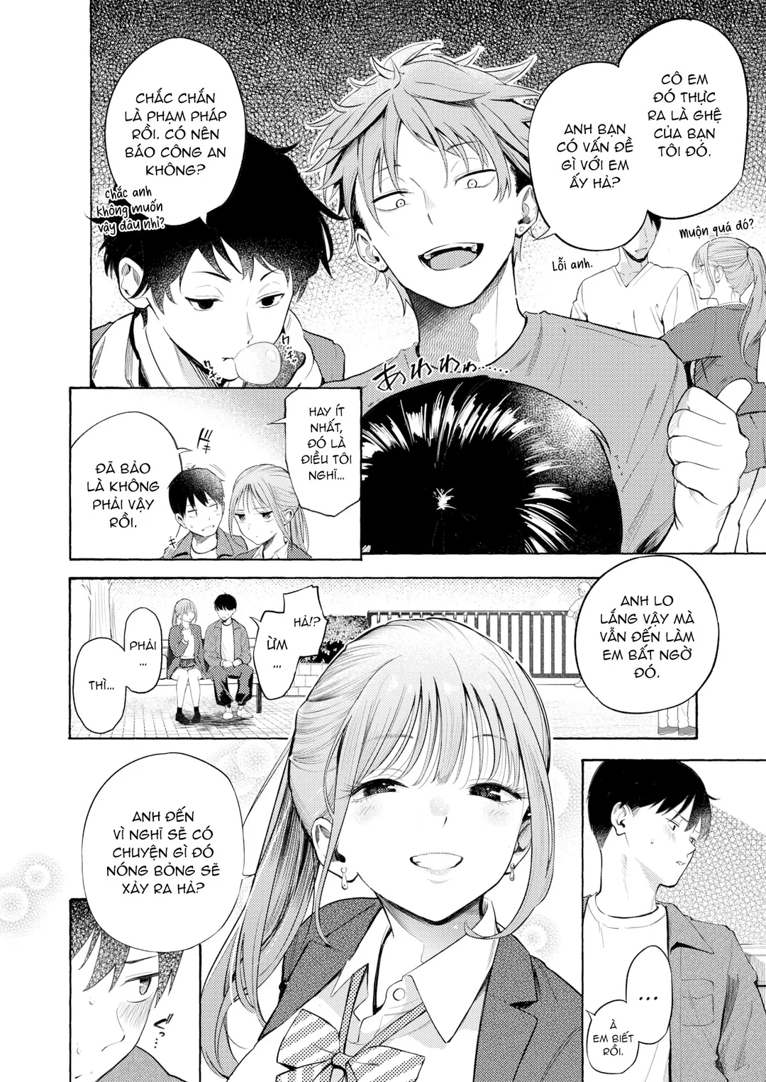 HentaiVN.net - Ảnh 15 - Nữ sinh và dân văn phòng - Chap 1