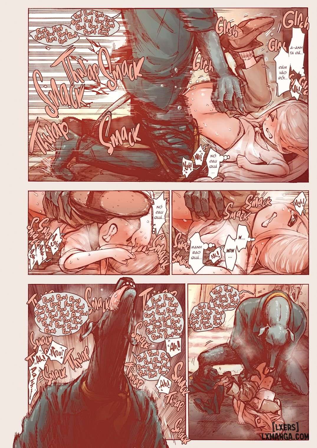 HentaiVN.net - Ảnh 14 - The Little Elf and the Savage Beastmen [J18] - 1_oneshot