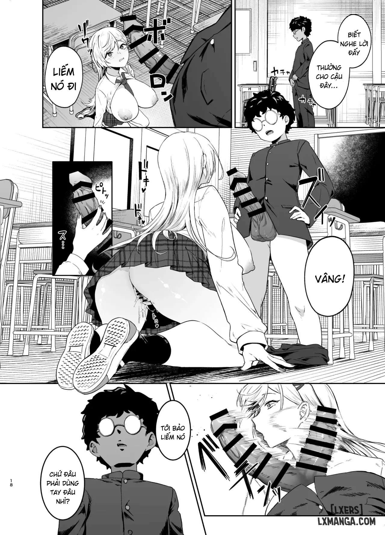 HentaiVN.net - Ảnh 18 - Gal ga Boku no Dorei ni naru Hanashi - Chap 1