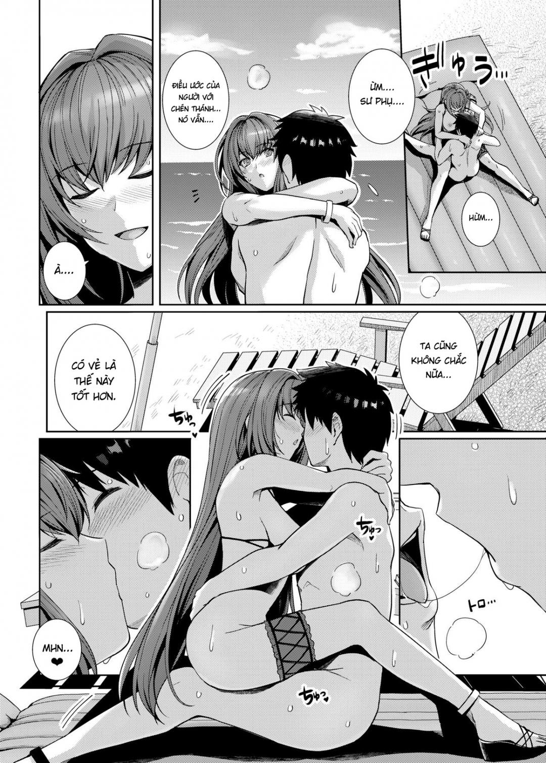 HentaiVN.net - Ảnh 17 - Swimsuit Shishou and Her Lover - Chap 1