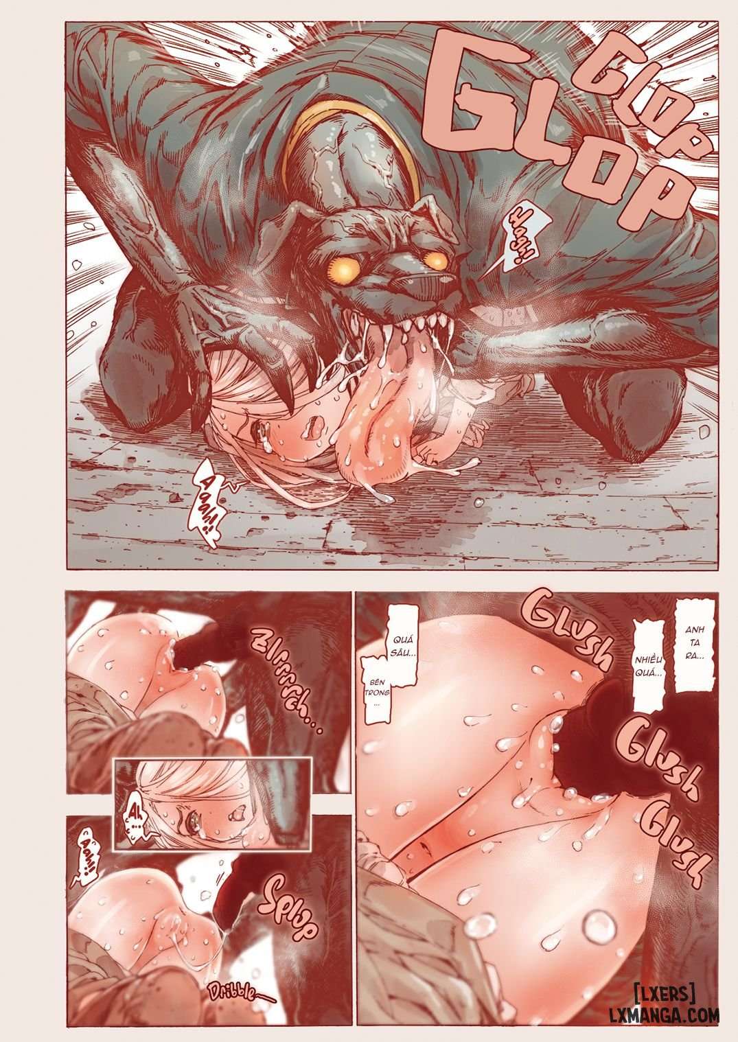 HentaiVN.net - Ảnh 18 - The Little Elf and the Savage Beastmen [J18] - 1_oneshot