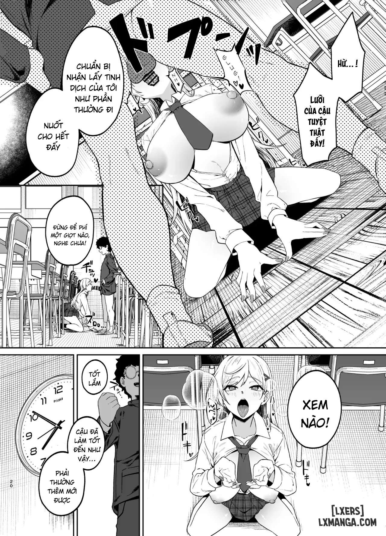 HentaiVN.net - Ảnh 20 - Gal ga Boku no Dorei ni naru Hanashi - Chap 1