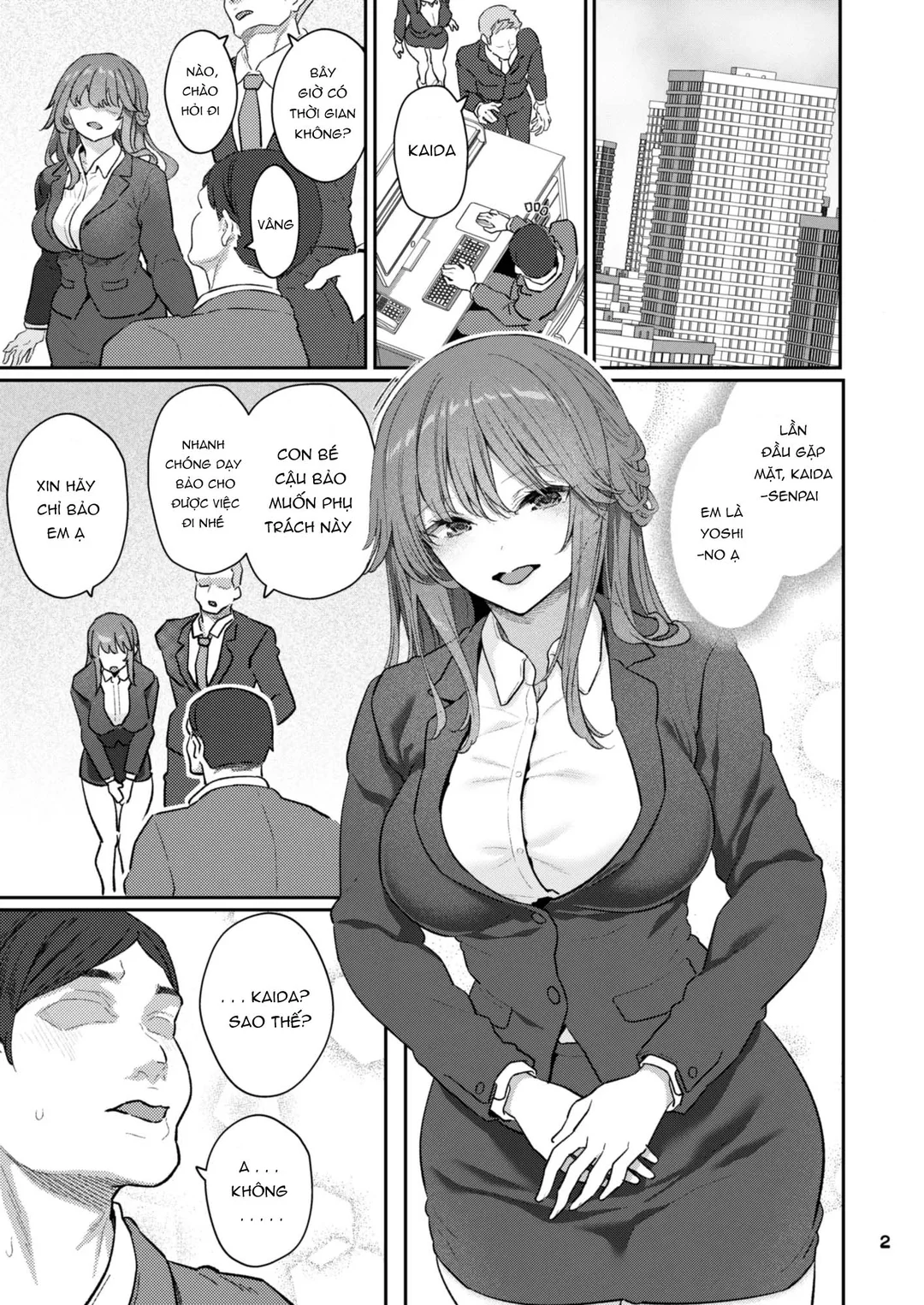 HentaiVN.net - Ảnh 3 - Nữ cấp dưới mới cưới - 1_oneshot