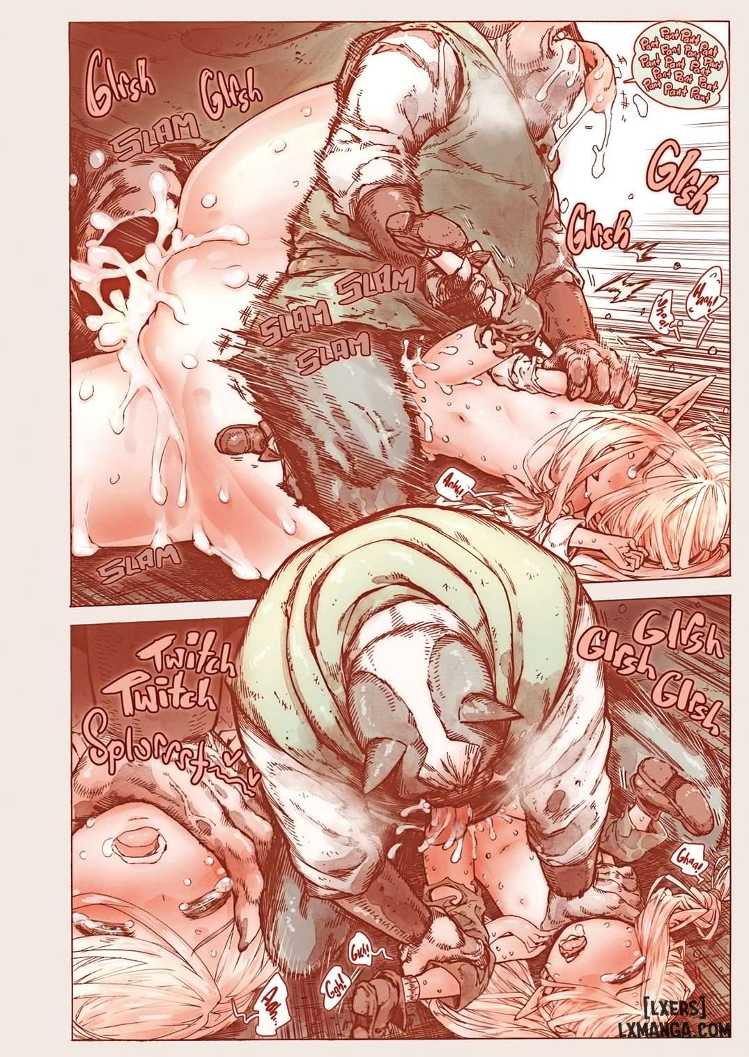 HentaiVN.net - Ảnh 20 - The Little Elf and the Savage Beastmen [J18] - 1_oneshot