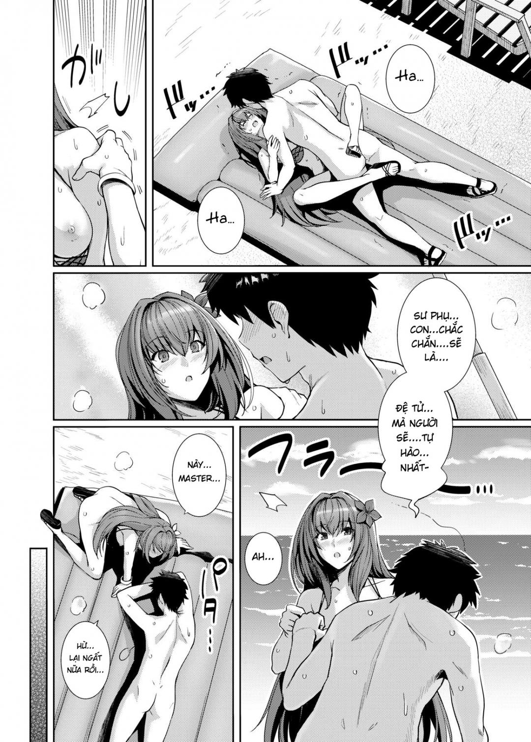 HentaiVN.net - Ảnh 21 - Swimsuit Shishou and Her Lover - Chap 1