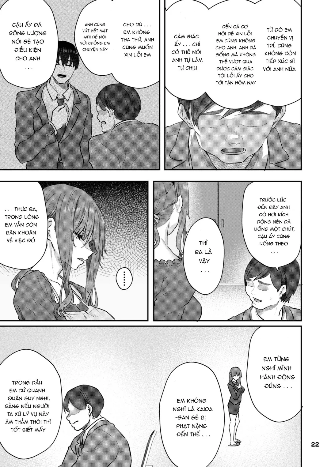 HentaiVN.net - Ảnh 24 - Nữ cấp dưới mới cưới - 1_oneshot
