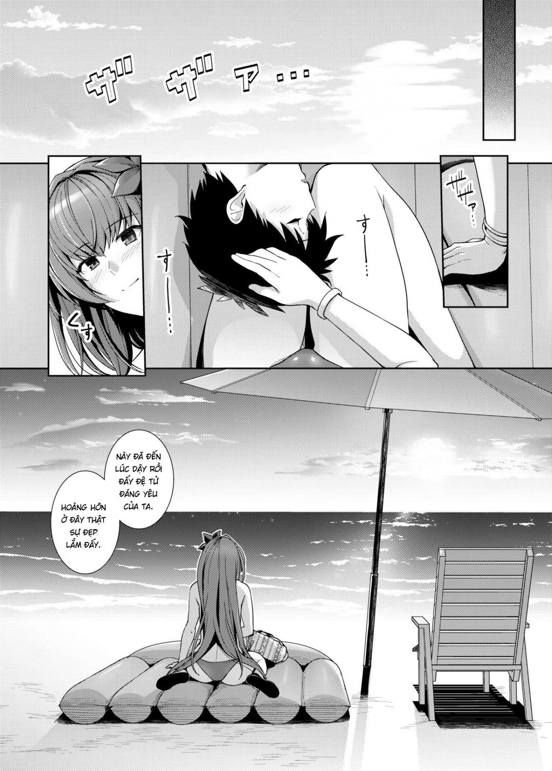HentaiVN.net - Ảnh 22 - Swimsuit Shishou and Her Lover - Chap 1