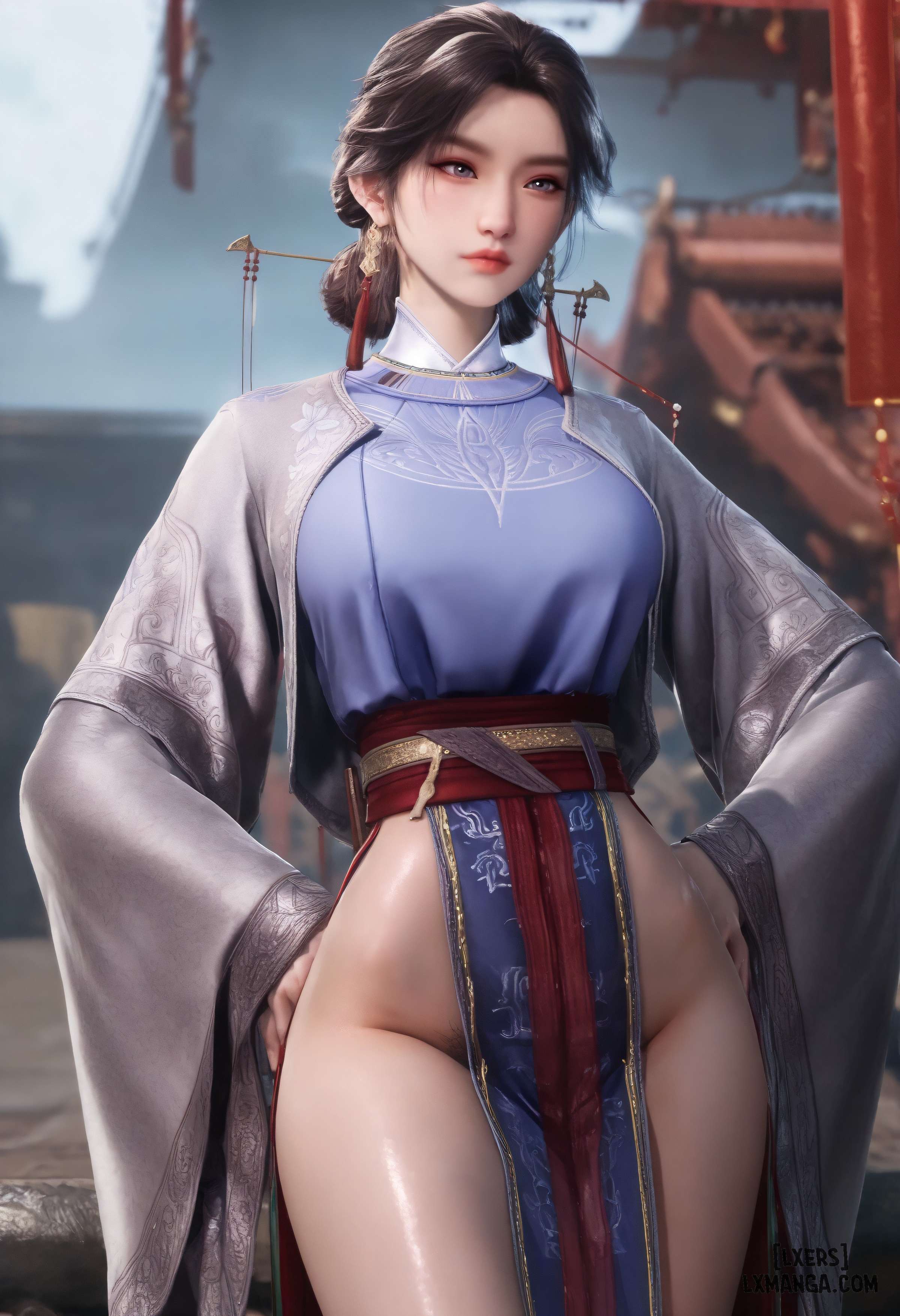 HentaiVN.net - Ảnh 22 - Mục Thần Ký [AI Generated] - 1_oneshot